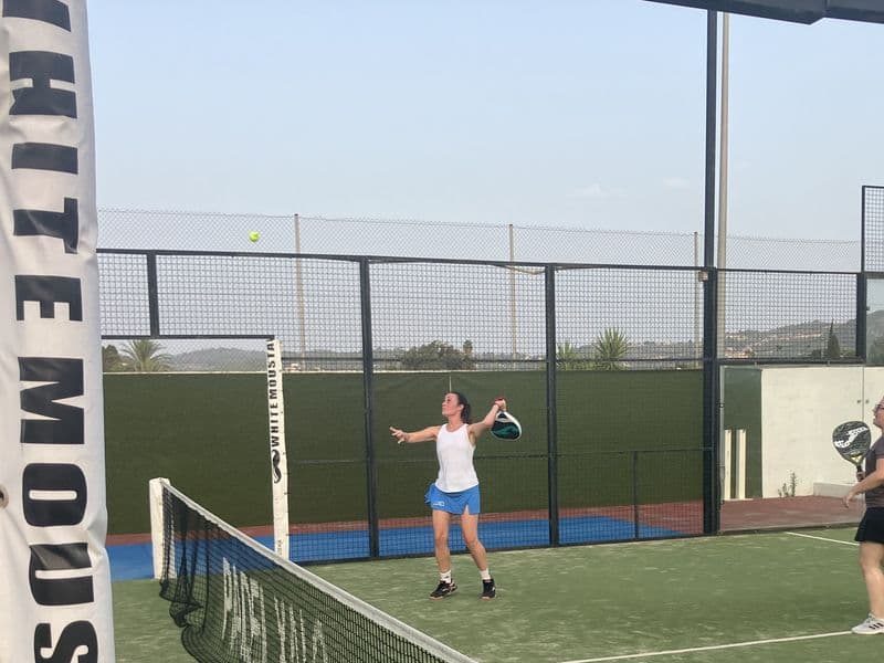 padel gabriella en pamela in actie zomertoernooi 2026