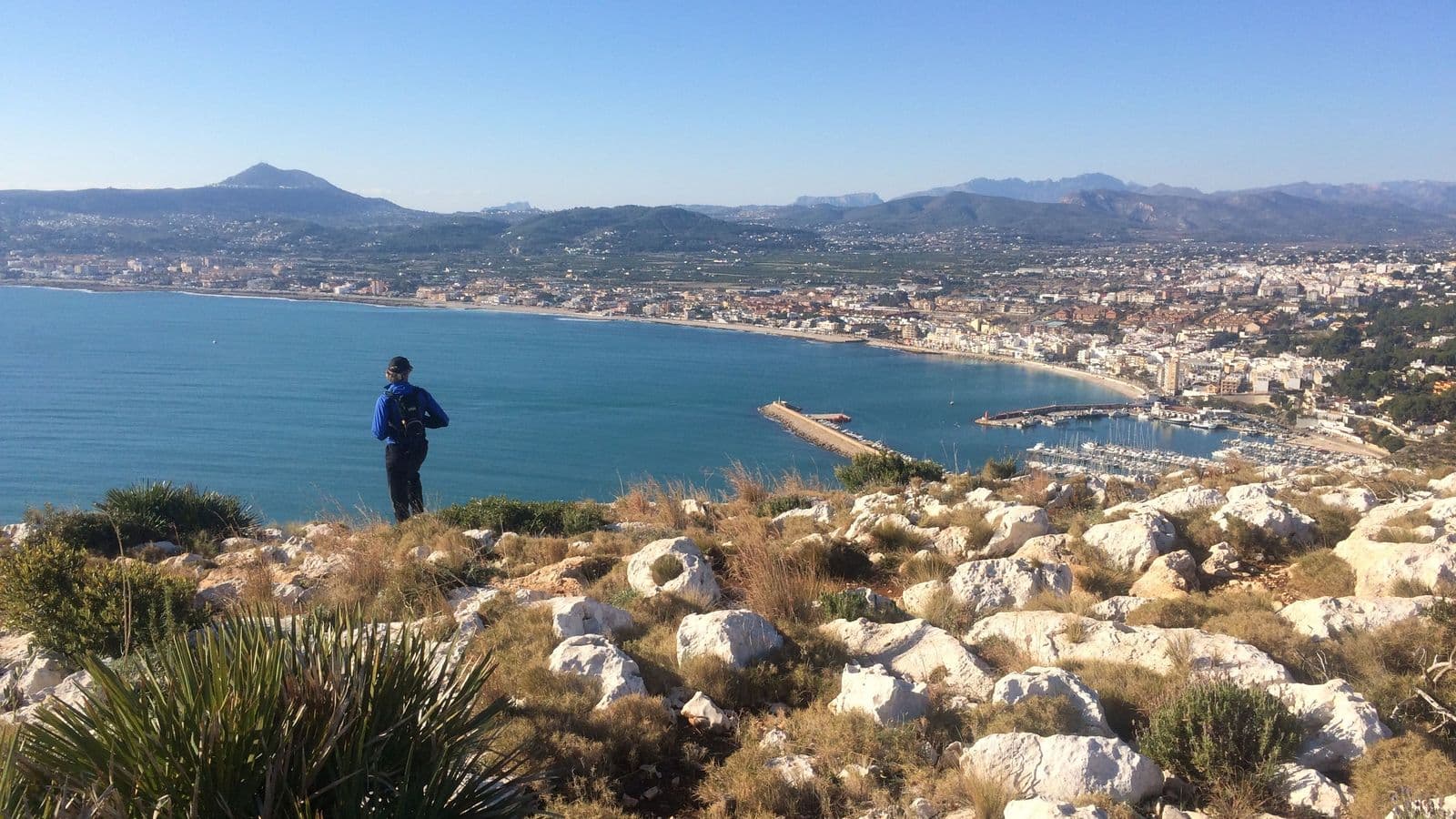 wandelen bij antonio met zicht op javea